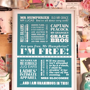 Are You Being Served Print: Grace Brothers TV Art