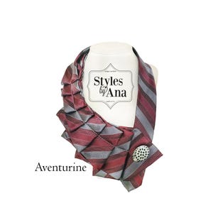 Necktie Necklace, Unique Finds, Statement Necklace, Collar, Women Scarves, Collar Necklace, Necktie Scarf, Mothers Day Gifts