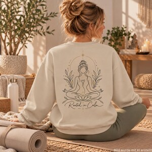 Spirituelles Tshirt für Frauen, Yoga Shirt, Pullover Yoga, Pilates Shirt, Meditation T-Shirt, yoga gift, Aesthetic Wellness Shirt, Yoga Club