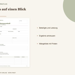 Szablon protokołu odbioru (PDF, do wypełnienia) | Odbiór robót budowlanych dla fachowców i usług budowlanych | Lista usterek w formacie A4 z polem na logo zdjęcie 2