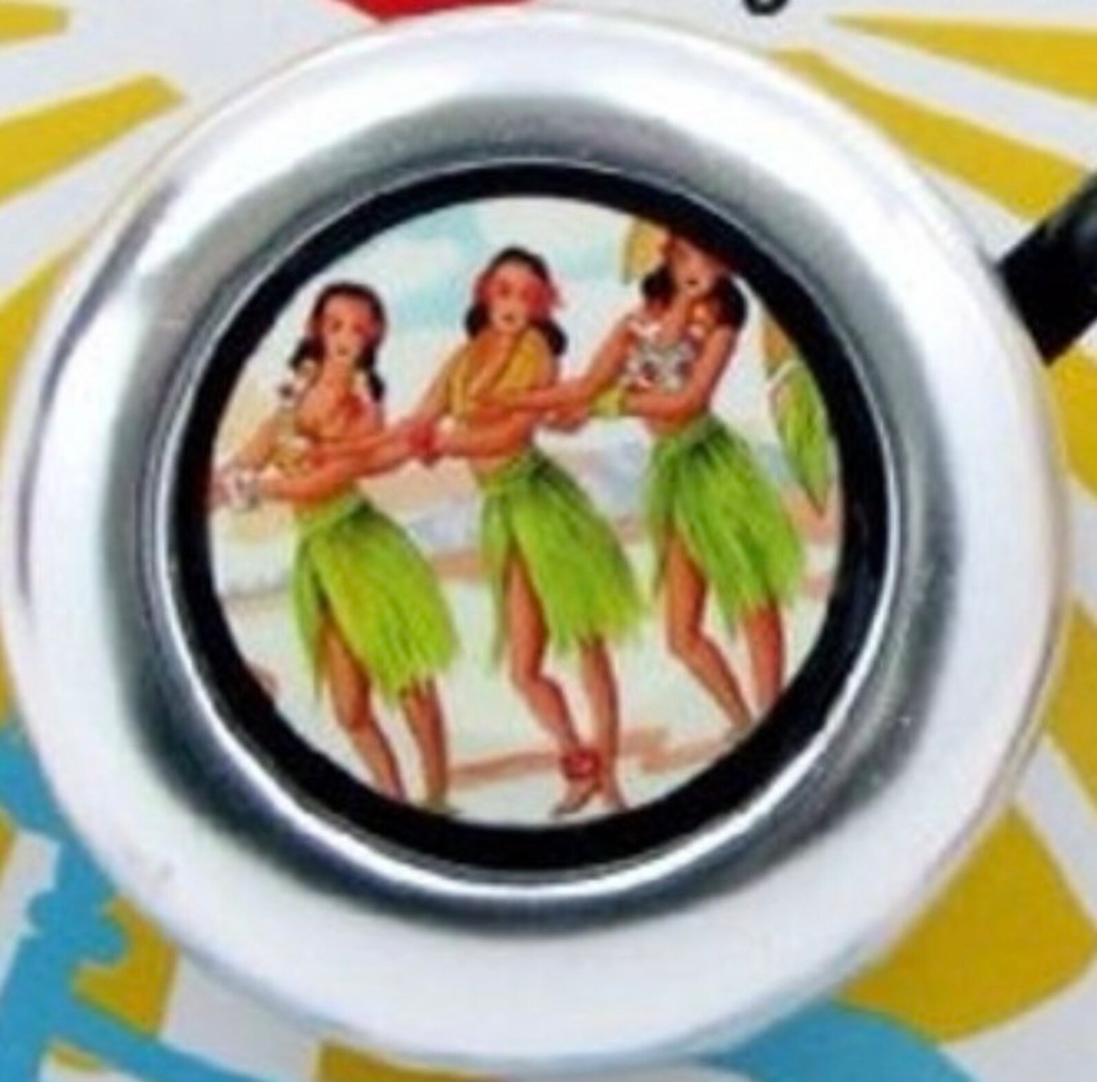 Hula Girl Bike Bell Etsy