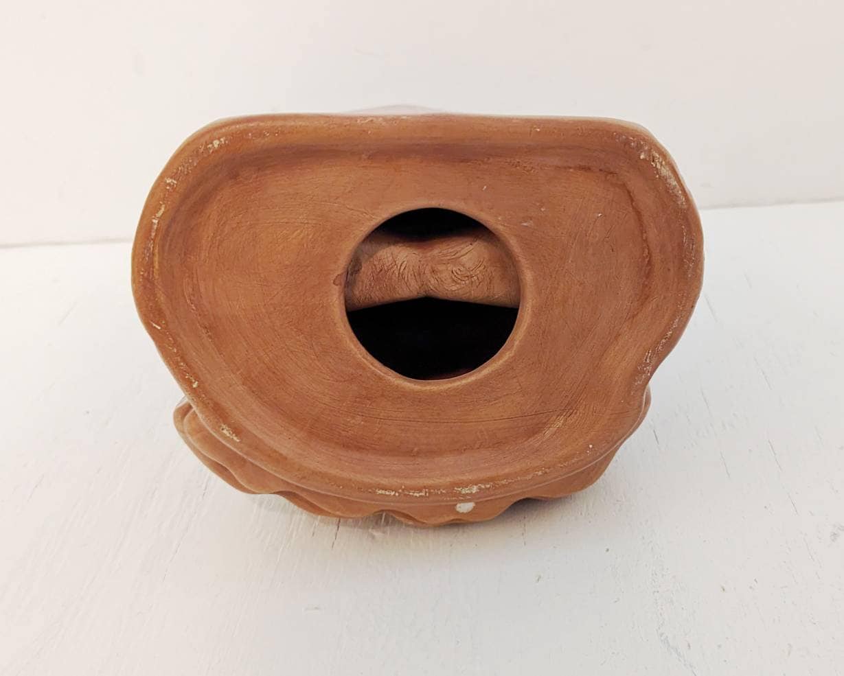 Vintage Twin Winton California Pottery Napkin Holder Dutch Girl Brown Stoneware 1960's Etsy