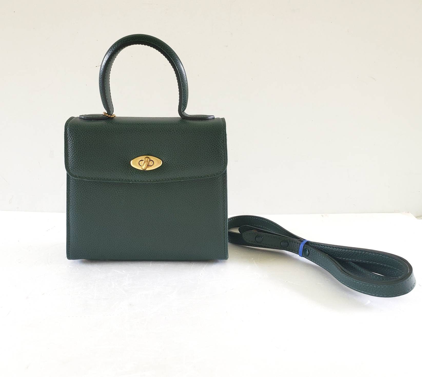 バッグ OLD COACH MADISON COLLECTION 4413 GREEN Vintage Coach Madison Collection Gracie Bag Top Handle Satchel
