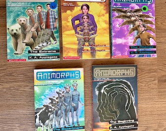 Vintage Animorphs by K.A. Applegate, You Choose//Paperback Juvenile Kids Books//1990s Millennial Nostalgia