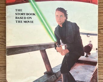 Vintage Star Wars: Return of the Jedi Storybook//1983 Scholastic Paperback