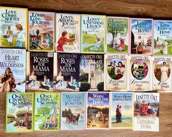 Janette Oke Novels//Vintage Christian Fiction Paperback Books *Sold Individually* Bethany House Publishers 1990s 1980s