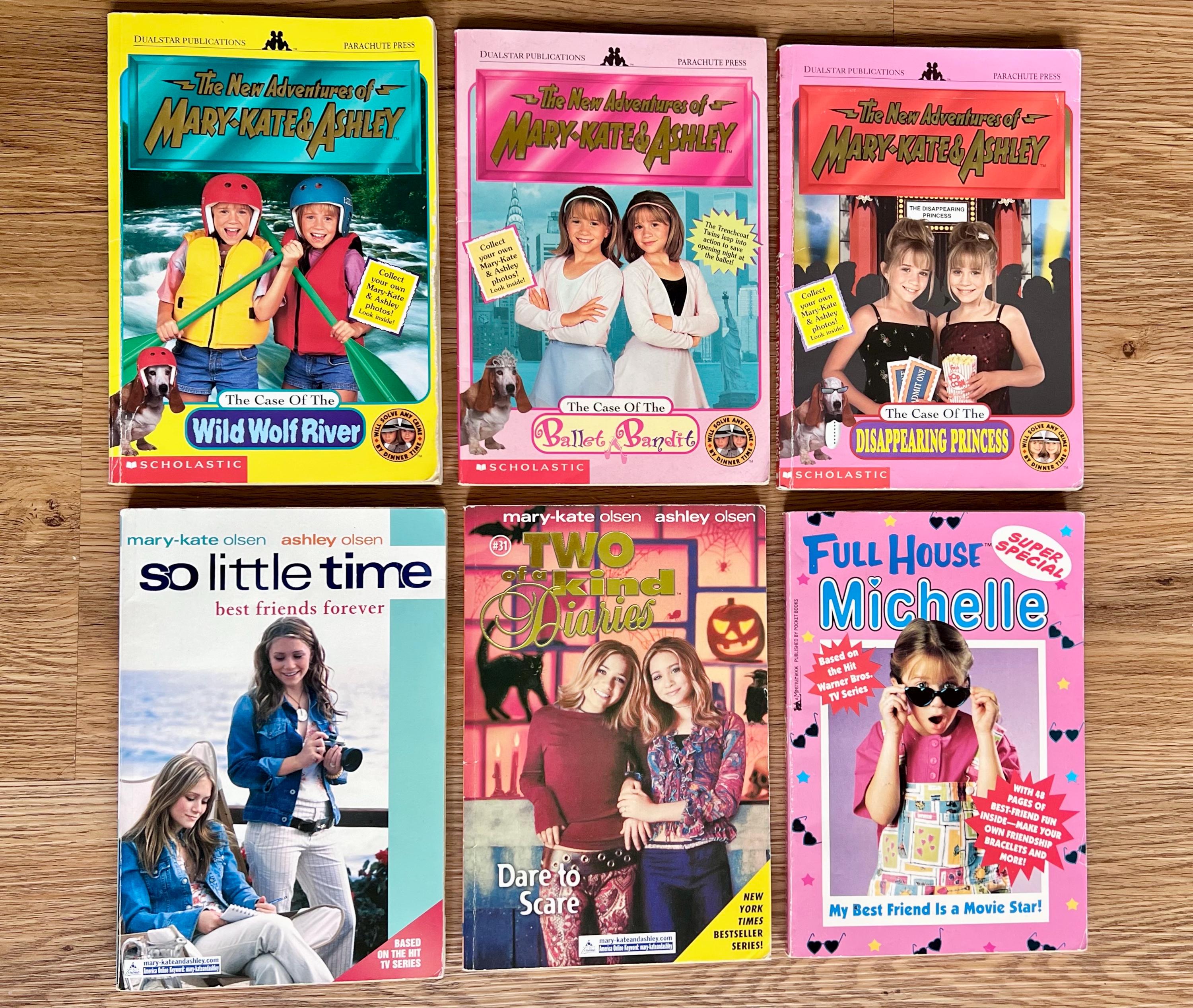 Mary-kate & Ashley Olsen Books//assorted Vintage Olsen Twins