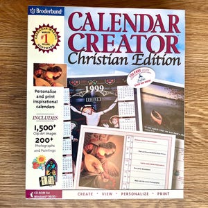 1999 Vintage Calendar - Etsy