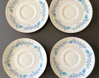 4 Theodore Haviland New York Clinton China Saucers//made in