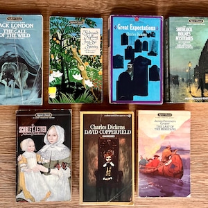 Vintage Assorted Signet Classic Books//Sold Separately, you choose//Literature Paperback Fiction
