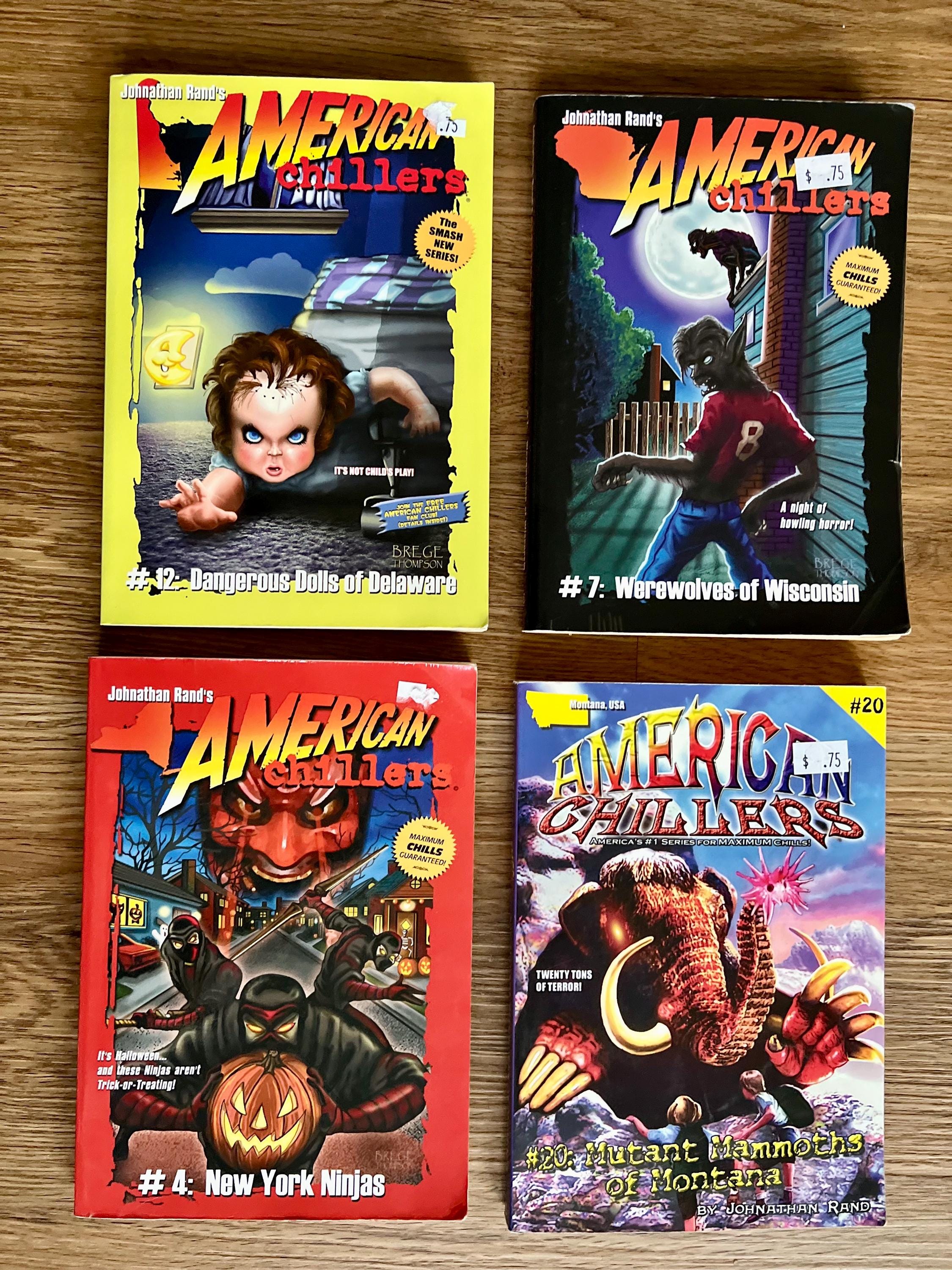 セール　チャプターブック13冊　英語の本 American Chillers Book Set: Dangerous Dolls, New York Ninjas