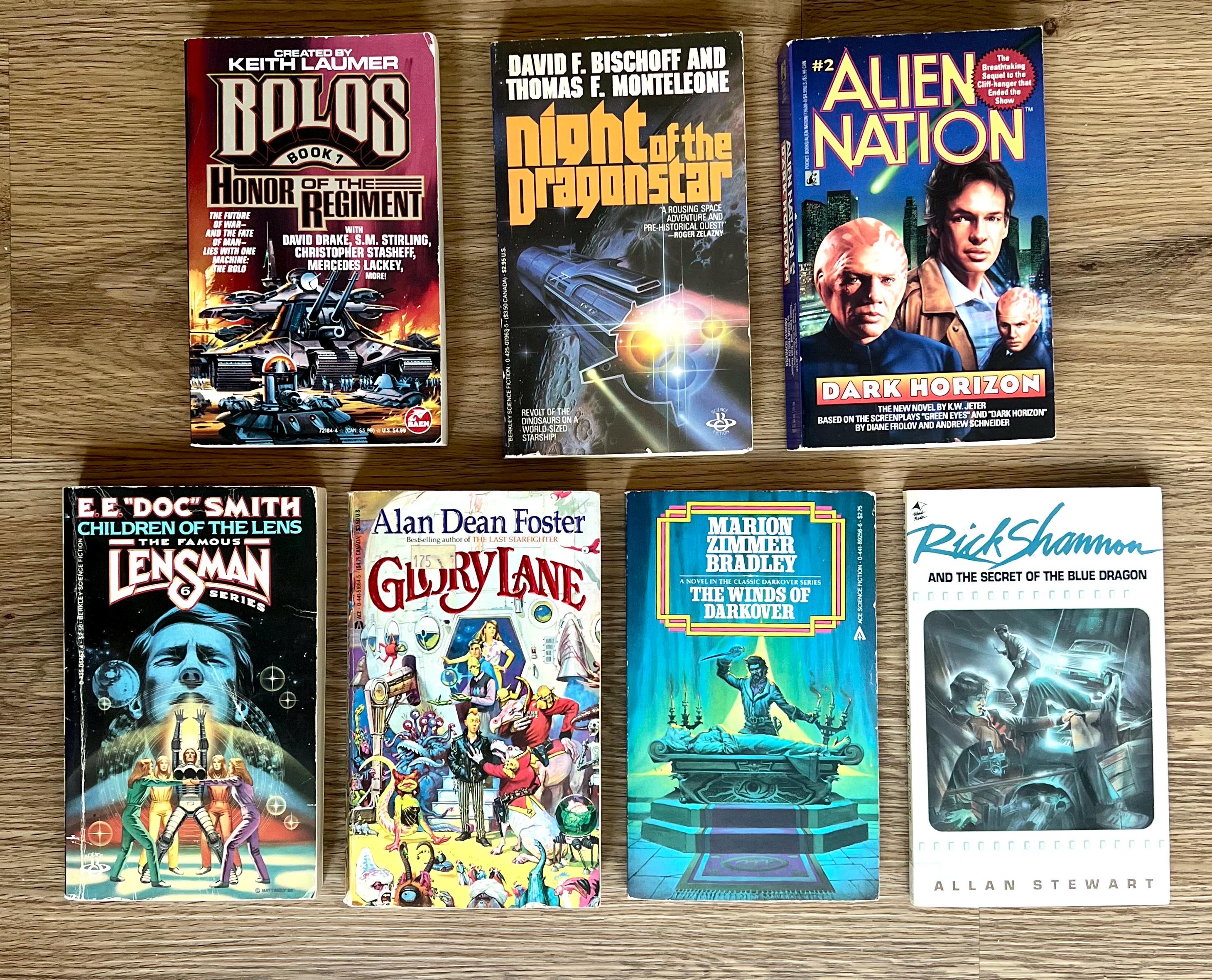 Vintage Assorted Science Fiction Paperback Novels//you Choose