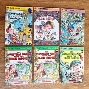 Black Lagoon Adventures Books by Mike Thaler, Illustrated by Jared