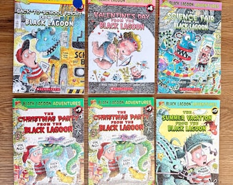 Black Lagoon Adventures Books by Mike Thaler, Illustrated by Jared Lee, Kids Paperback
