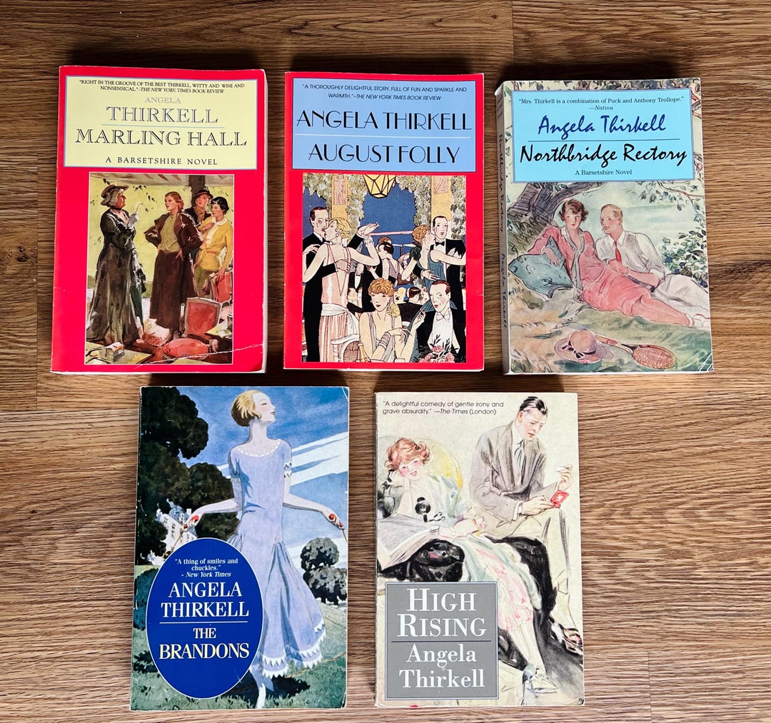 Angela Thirkell Barsetshire Series Novels: Vintage British Society ...