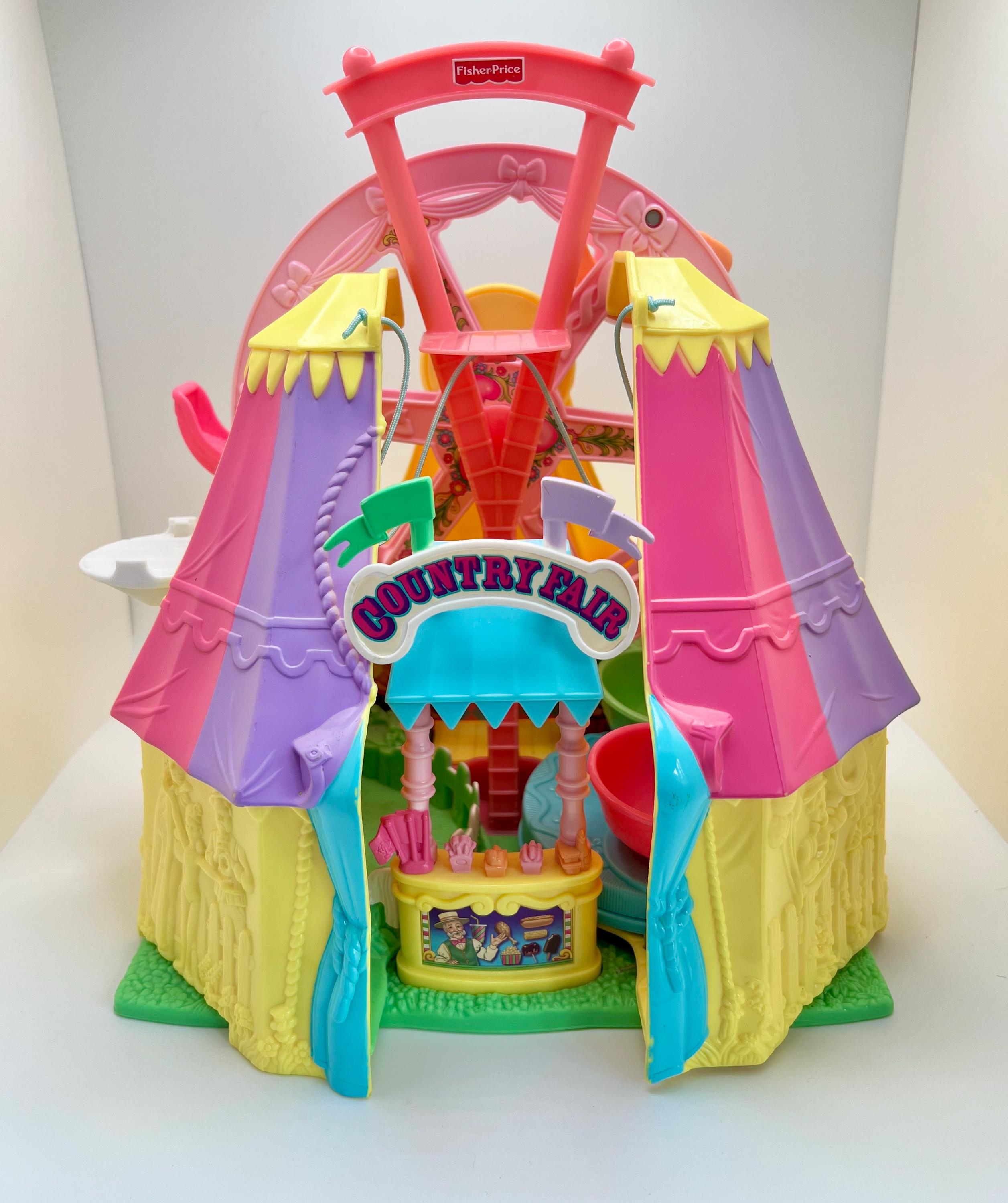 2002 Fisher-price Sweet Streets Country Fair Playset//vintage Kids