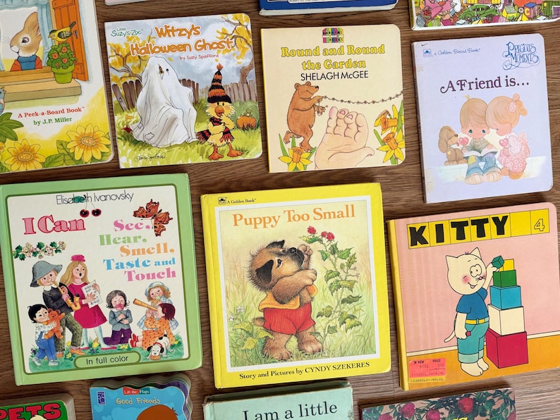 Vintage Assorted Kids Board Books//you Choose, Sold Separately - Etsy