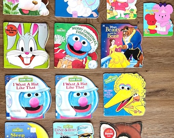 Assorted Vintage Golden Super ShapeBooks-You choose, Sold Separately//Kids Children Stories