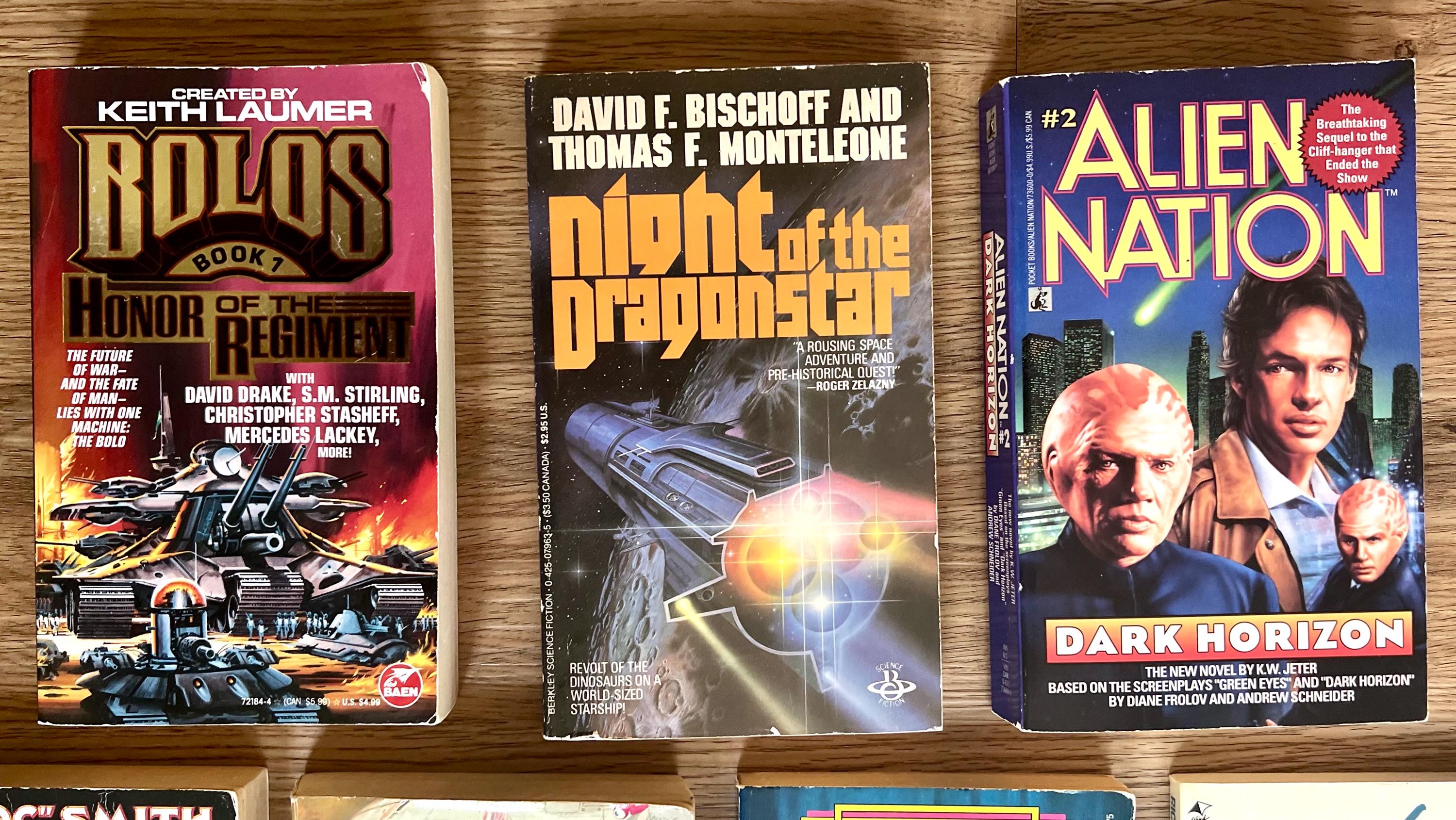 Vintage Assorted Science Fiction Paperback Novels//you Choose