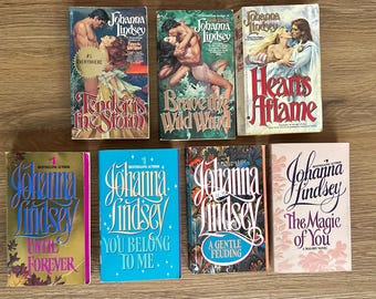 Vintage Johanna Lindsey Romance Novels - 1980s/90s Avon Paperbacks - You Choose