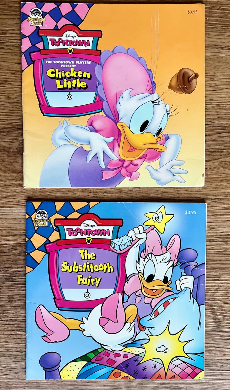 Disney Toontown Book Set:chicken Little & the Substitooth Fairy ...