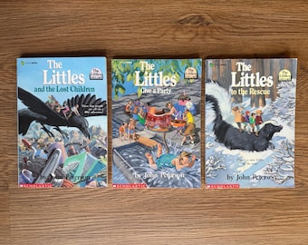 The Littles Book Set by John Peterson//Vintage Kids Children Adventure Paperback Novels