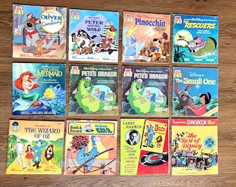 Assorted See Hear Read Books-You choose, Sold Separately//Vintage Kids Children Read-along Stories