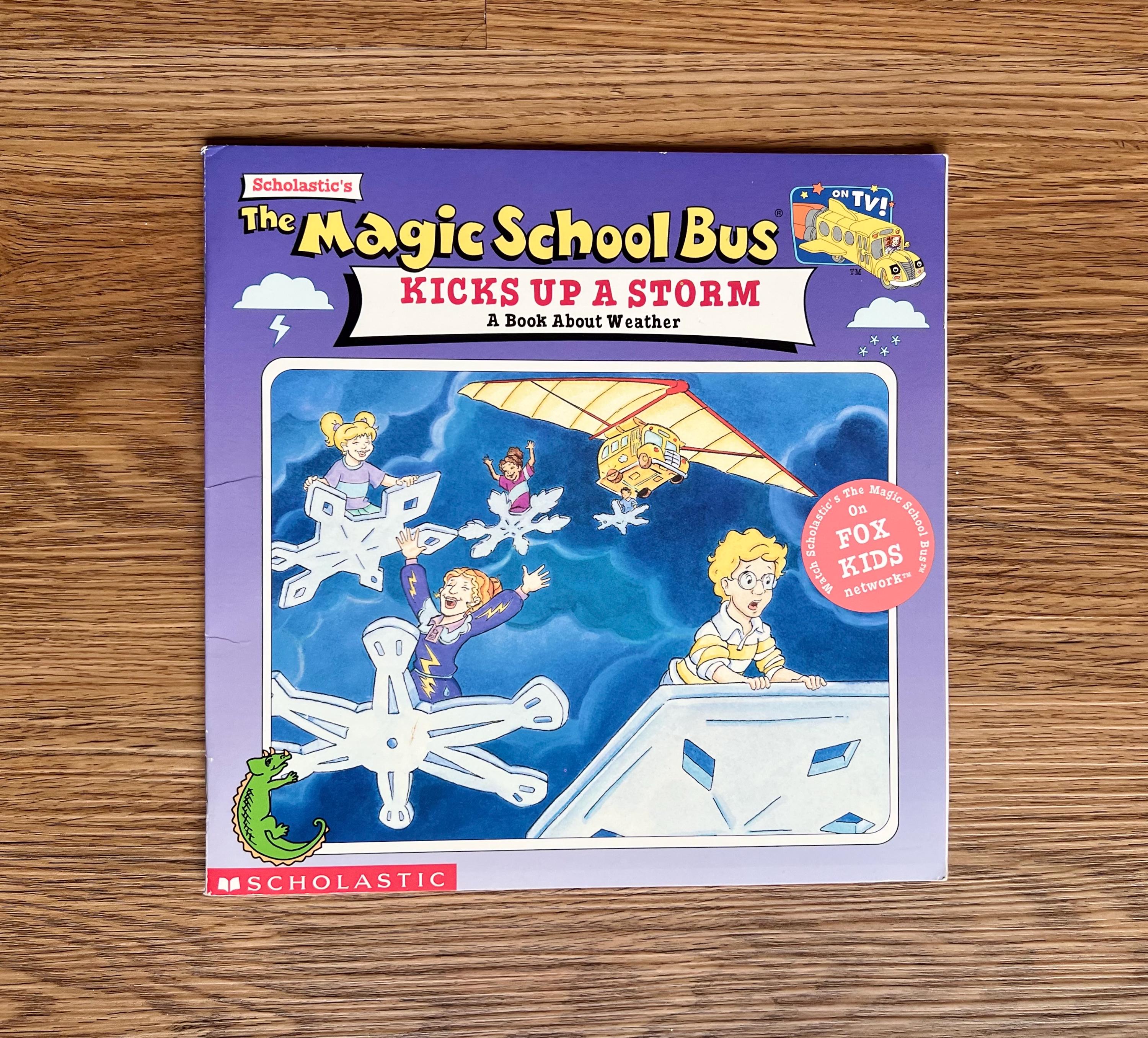 Vintage Magic School Bus: Kicks up A Storm, Joanna Cole Paperback