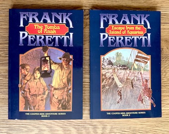 Frank Peretti Cooper Kids Adventure Series Books 2 & 3 Paperback 1990s