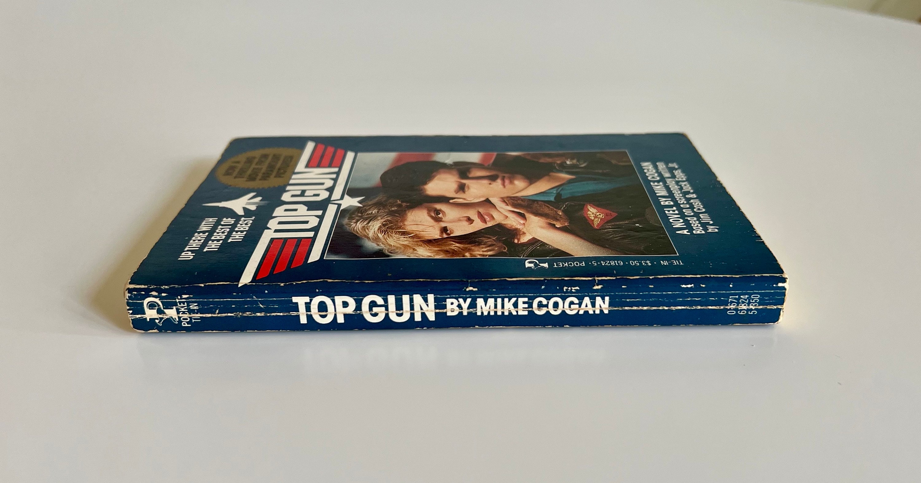 Vintage 1986 Top Gun Novel, First Pocket Books Printing, Paperback