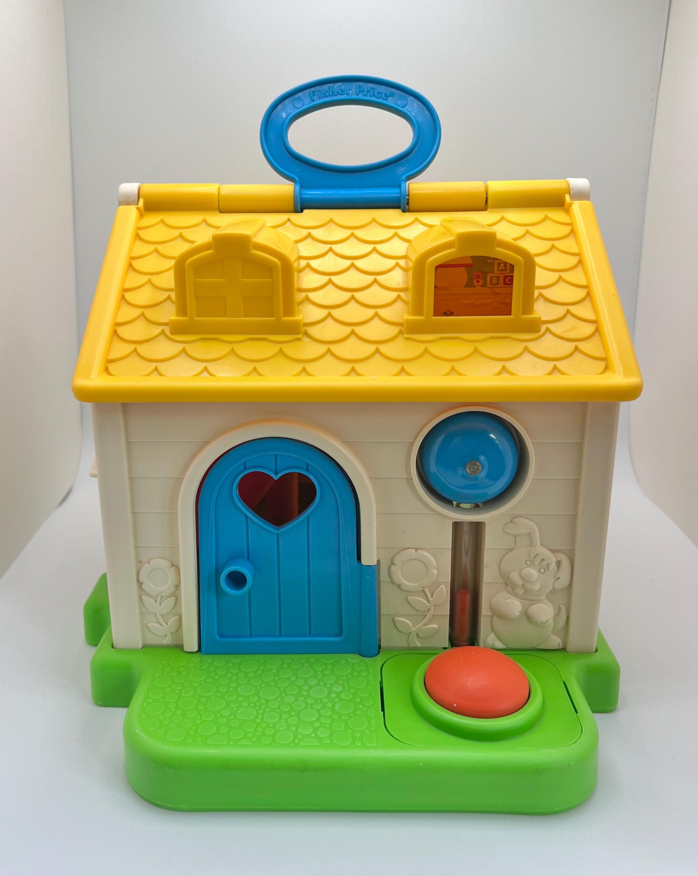 Vintage 1984 Fisher-price Discovery Cottage Dollhouse