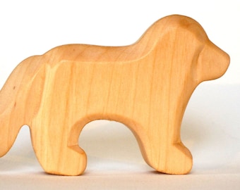 Wooden Dog, Animals of the Farm, Wooden Waldorf Toy