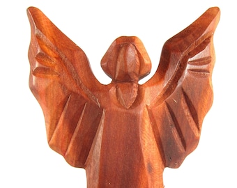 Angel Carved  from Plumwood