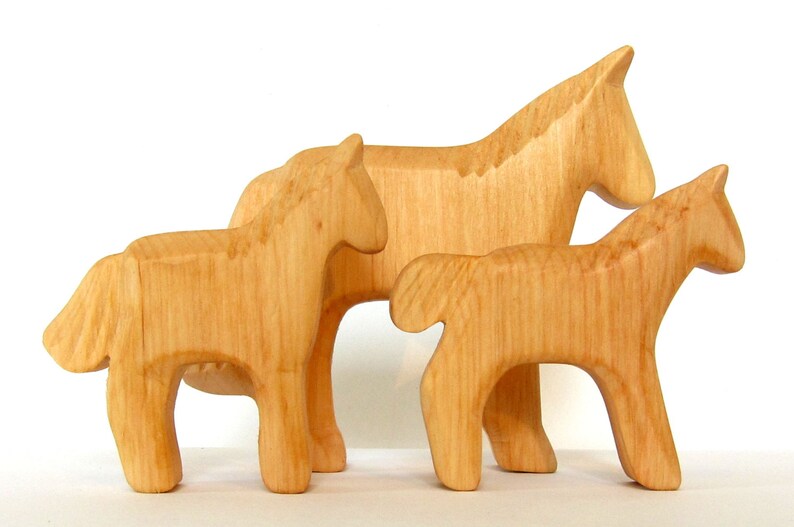 wooden horse toys