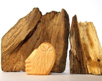 Owl, Wooden Animals, Natural Toys for Waldorf Education