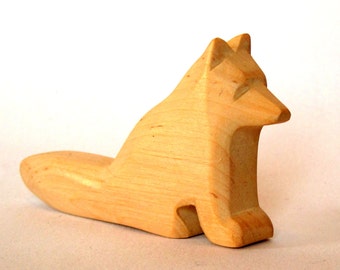 Animals of the Woods, Wooden Waldorf Toys, Ecological, Wooden Animals,  Nature Kids, Carved Animals, Eco Friendly, Animals Carved From Wood 