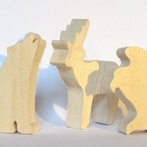 Wood Cutouts Unfinished Wooden Animals Do It Yourself - Etsy Wood Cutouts Unfinished Wooden Animals Do It Yourself - Etsy