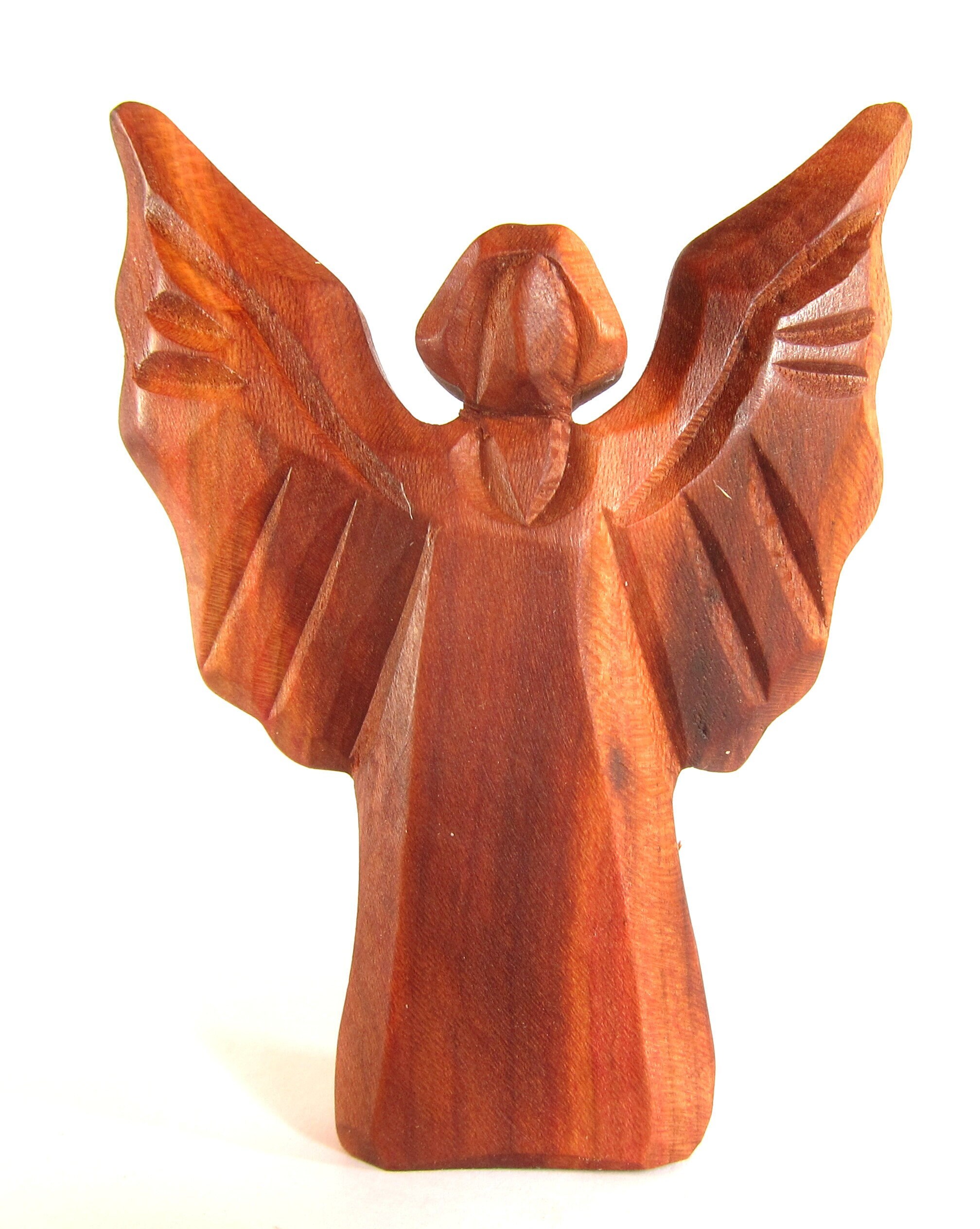 Wood carved angels - Etsy 日本