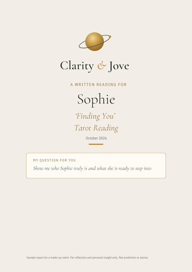 3 Month Tarot Reading, Written PDF Report, Next Three Months Forecast ...