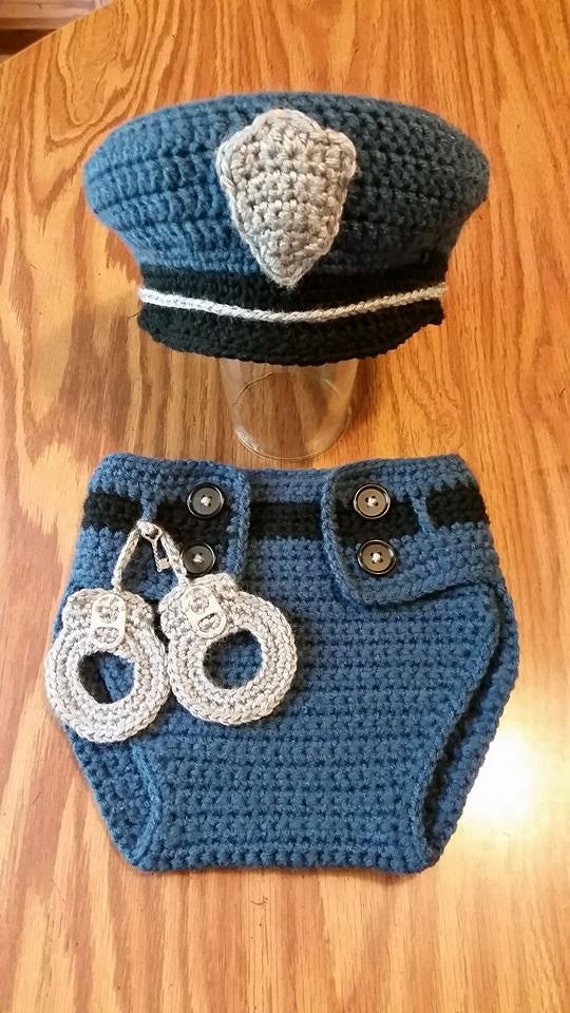 infant police officer costume