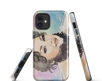 Tough Case for iPhone® printed with original art "beautiful Bonita" by Jessica Gammon