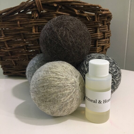 oatmeal dryer balls