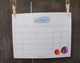 11x17 calendar etsy