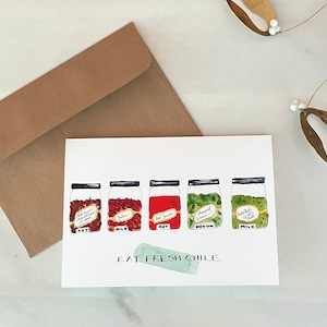 Carta "Mangia peperoncino fresco" di Chile Jars