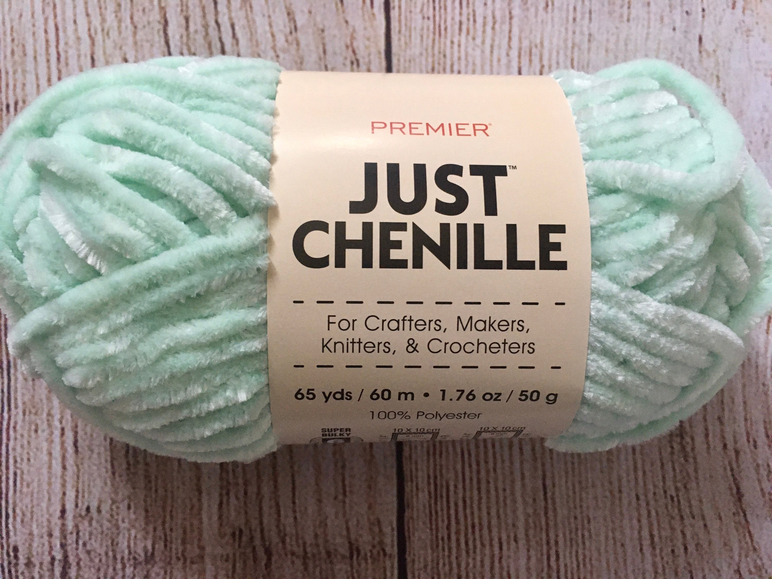 Premier Basix Chenille Yarn, Ruby 