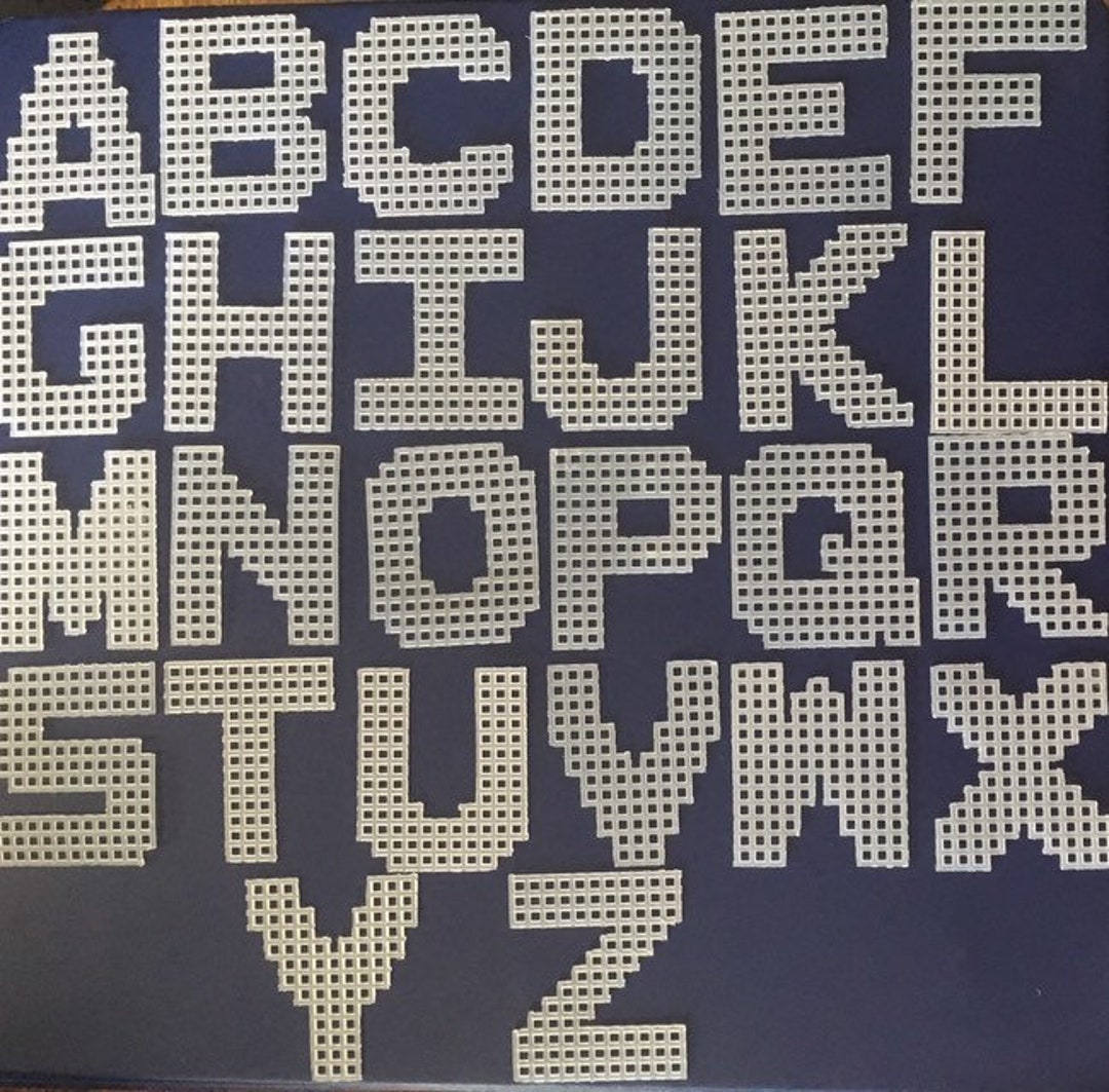 Bazic Alphabet Plastic Sticker Book