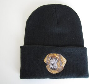 Leonberger Embroidered  Beanie