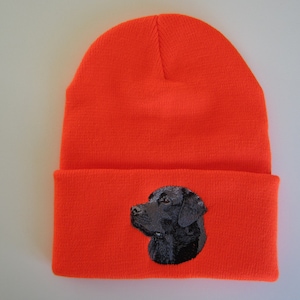 Labrador Retriever embroidered beanie