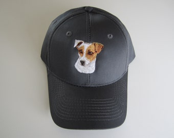Jack Russell Terrier embroidered cap