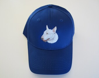 Bull Terrier embroidered cap